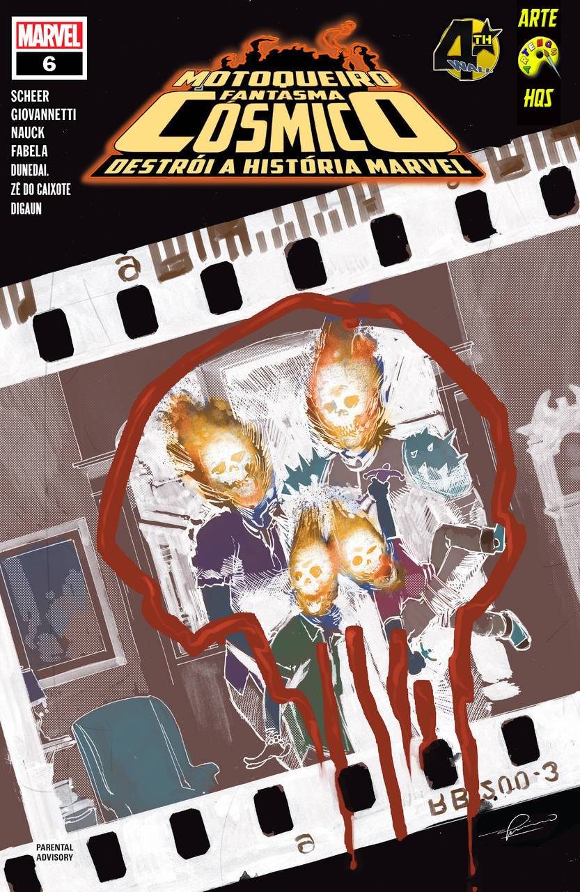 Motoqueiro Fantasma Cósmico Destrói a História Marvel #06